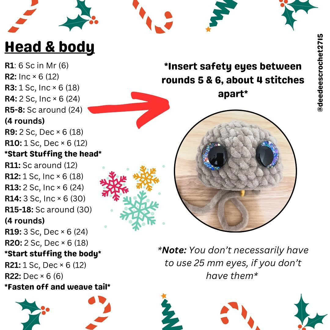 Free Crochet Pattern: Adorable Holiday Kitty