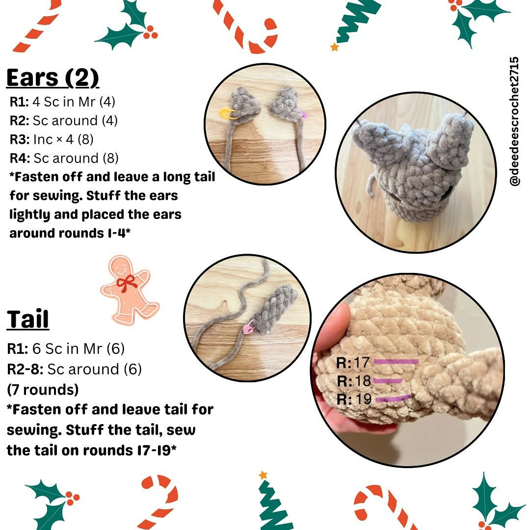 Free Crochet Pattern: Adorable Holiday Kitty