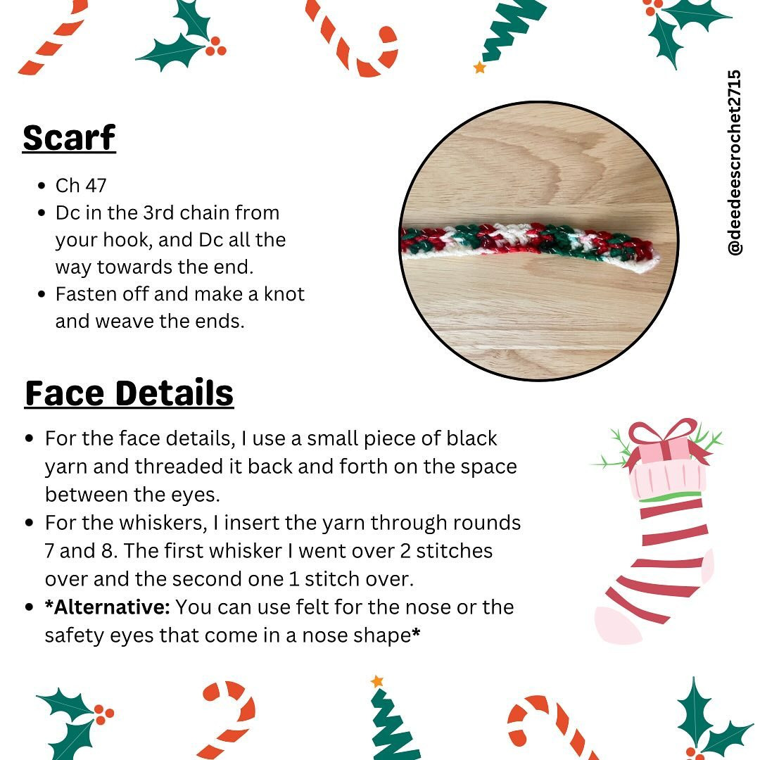 Free Crochet Pattern: Adorable Holiday Kitty