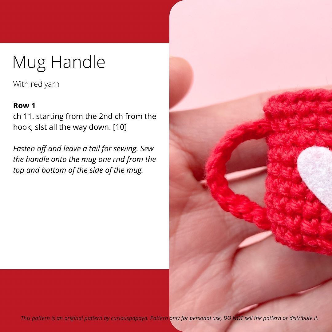 Free Crochet Pattern: Adorable Hot Cocoa Mug