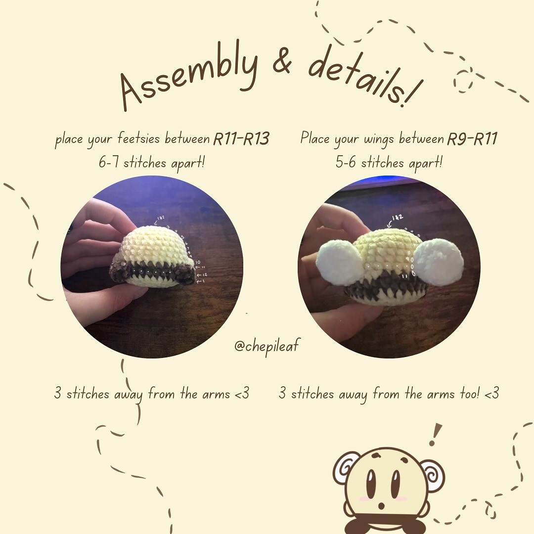 Free Crochet Pattern: Adorable Kir-bee Amigurumi