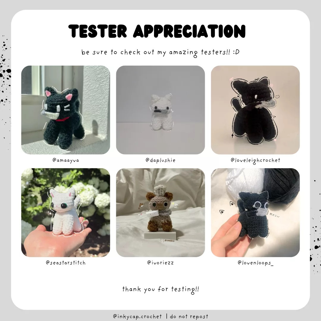 Free Crochet Pattern: Adorable Knife Cat Amigurumi