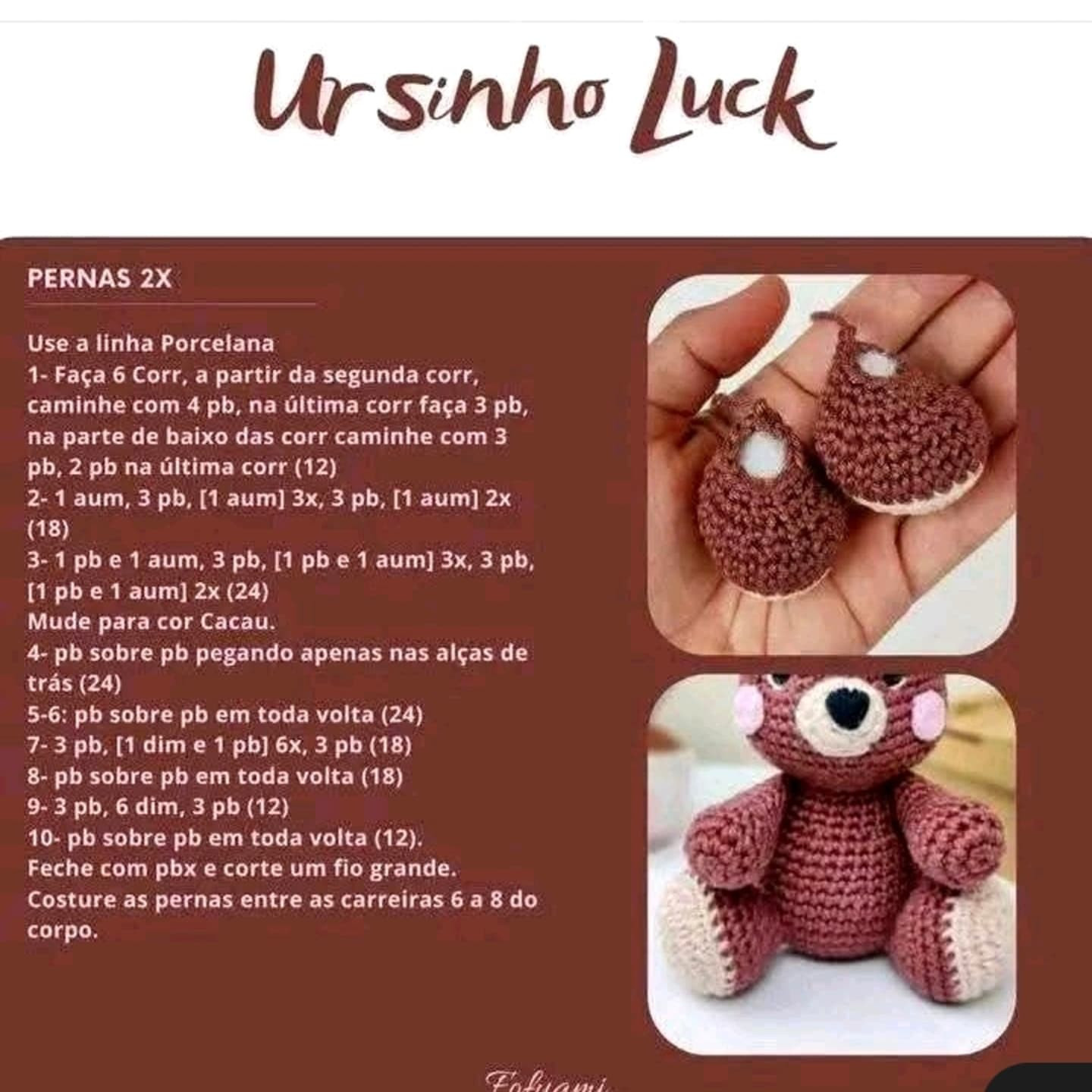 Free Crochet Pattern: Adorable Little Bear