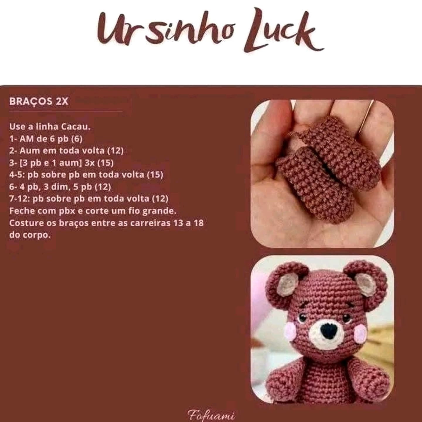 Free Crochet Pattern: Adorable Little Bear