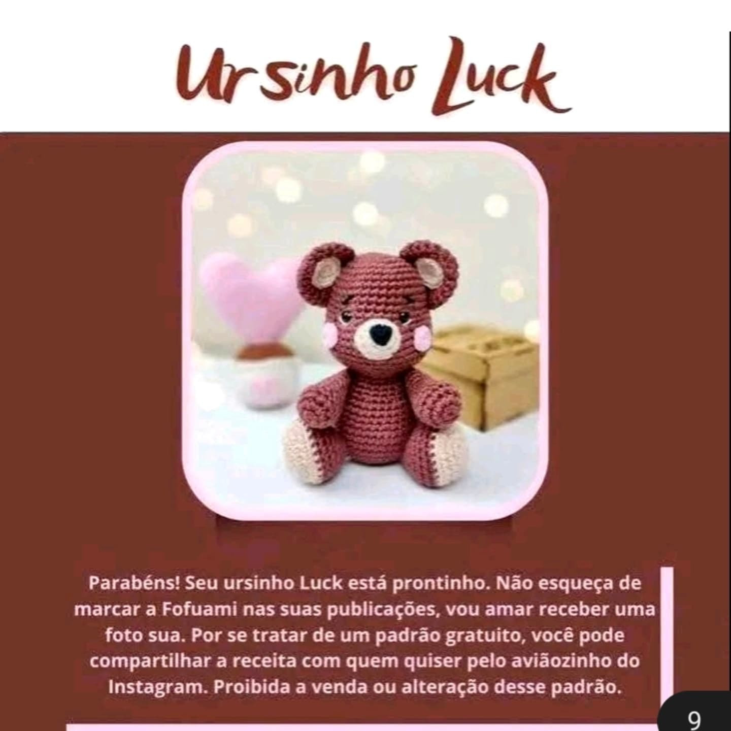 Free Crochet Pattern: Adorable Little Bear