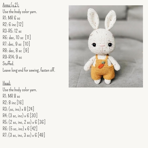 Free Crochet Pattern: Adorable Little Bunnies