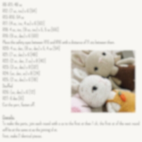 Free Crochet Pattern: Adorable Little Bunnies