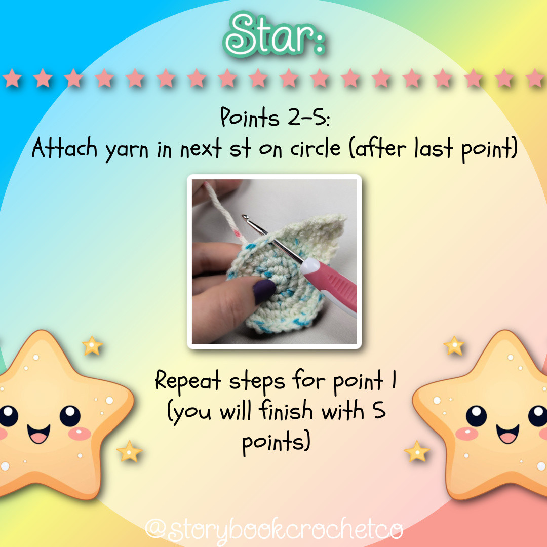 Free Crochet Pattern: Adorable Little Star
