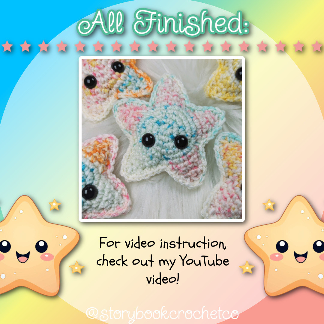 Free Crochet Pattern: Adorable Little Star
