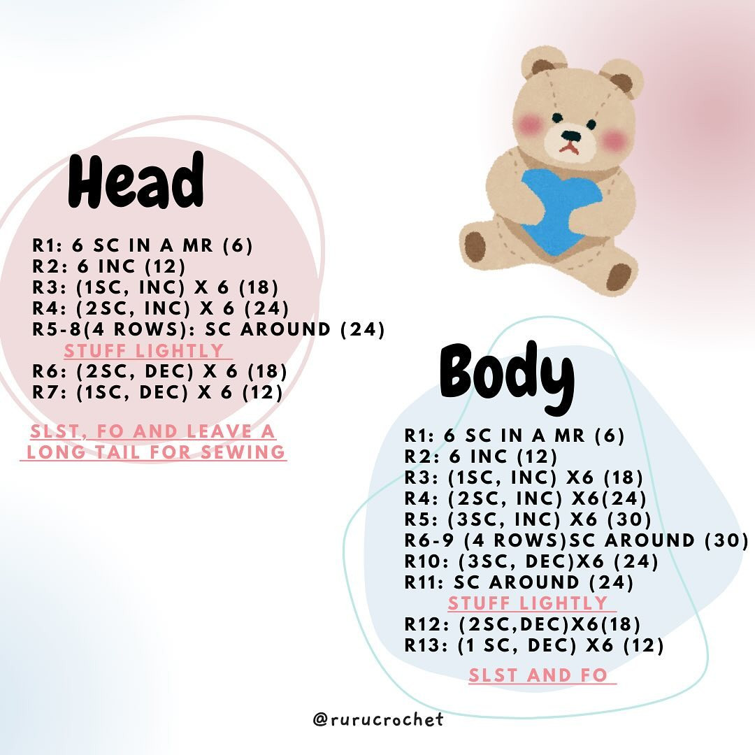 Free Crochet Pattern: Adorable Lollipop Bear
