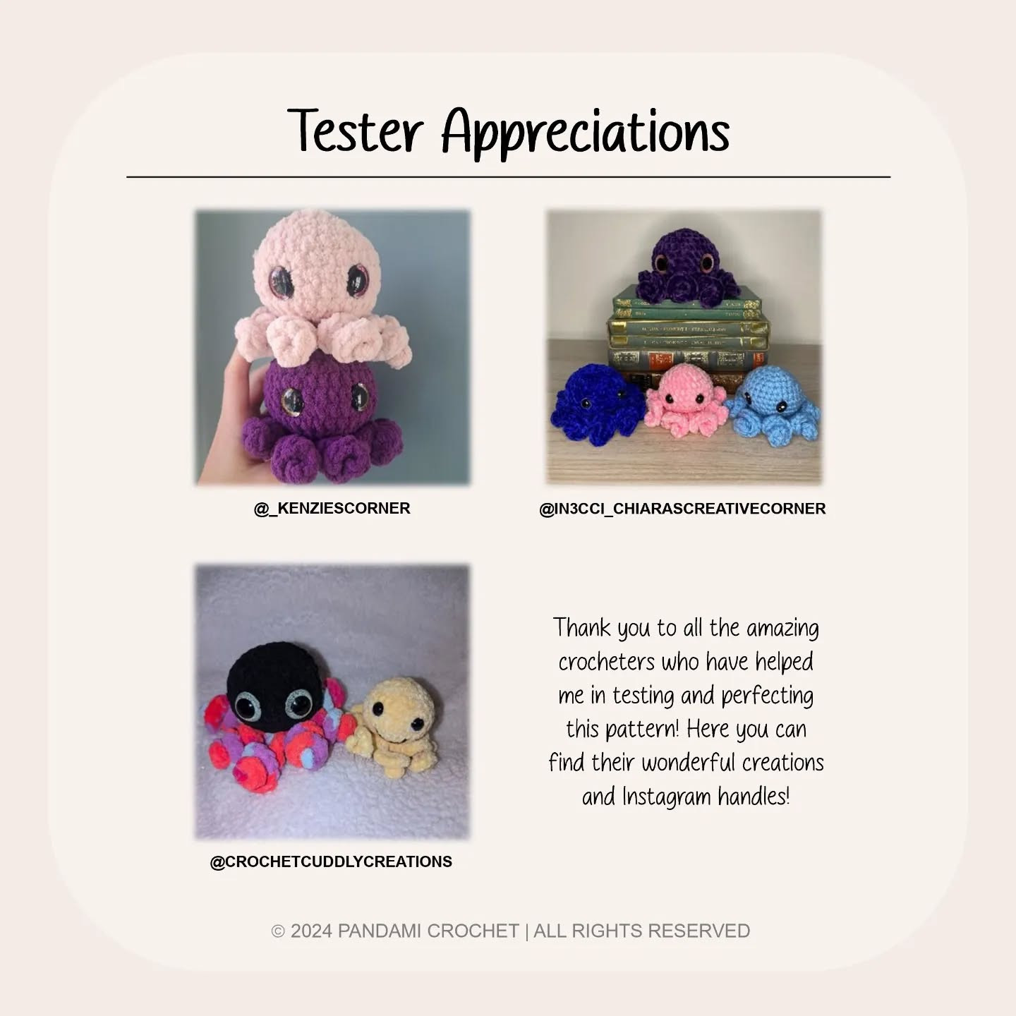 Free Crochet Pattern: Adorable Mini Octopus!