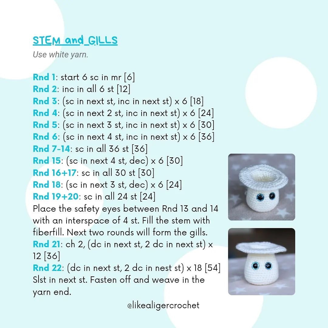 Free Crochet Pattern: Adorable Mister Mushroom Amigurumi