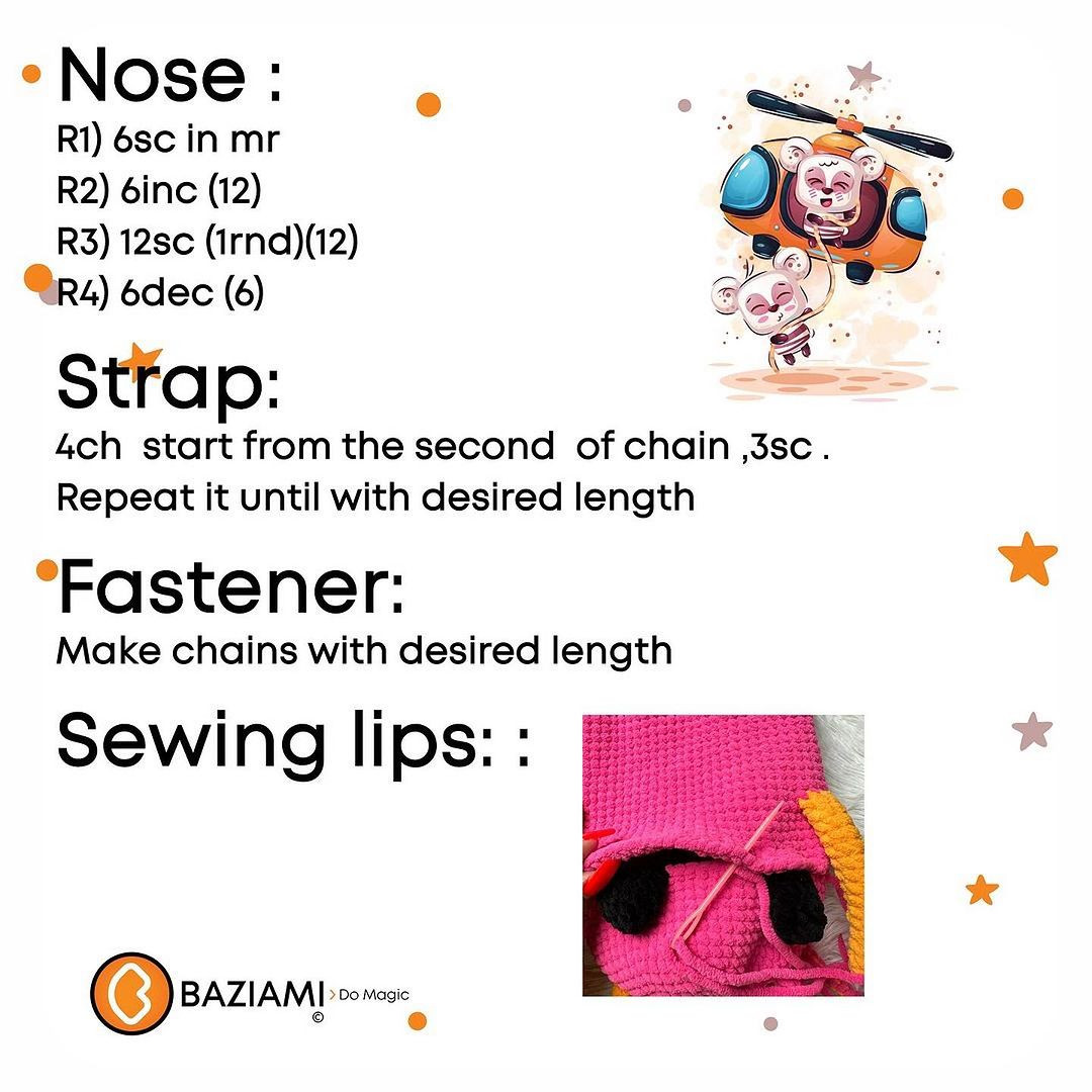 Free Crochet Pattern: Adorable Monster Backpack for Kids