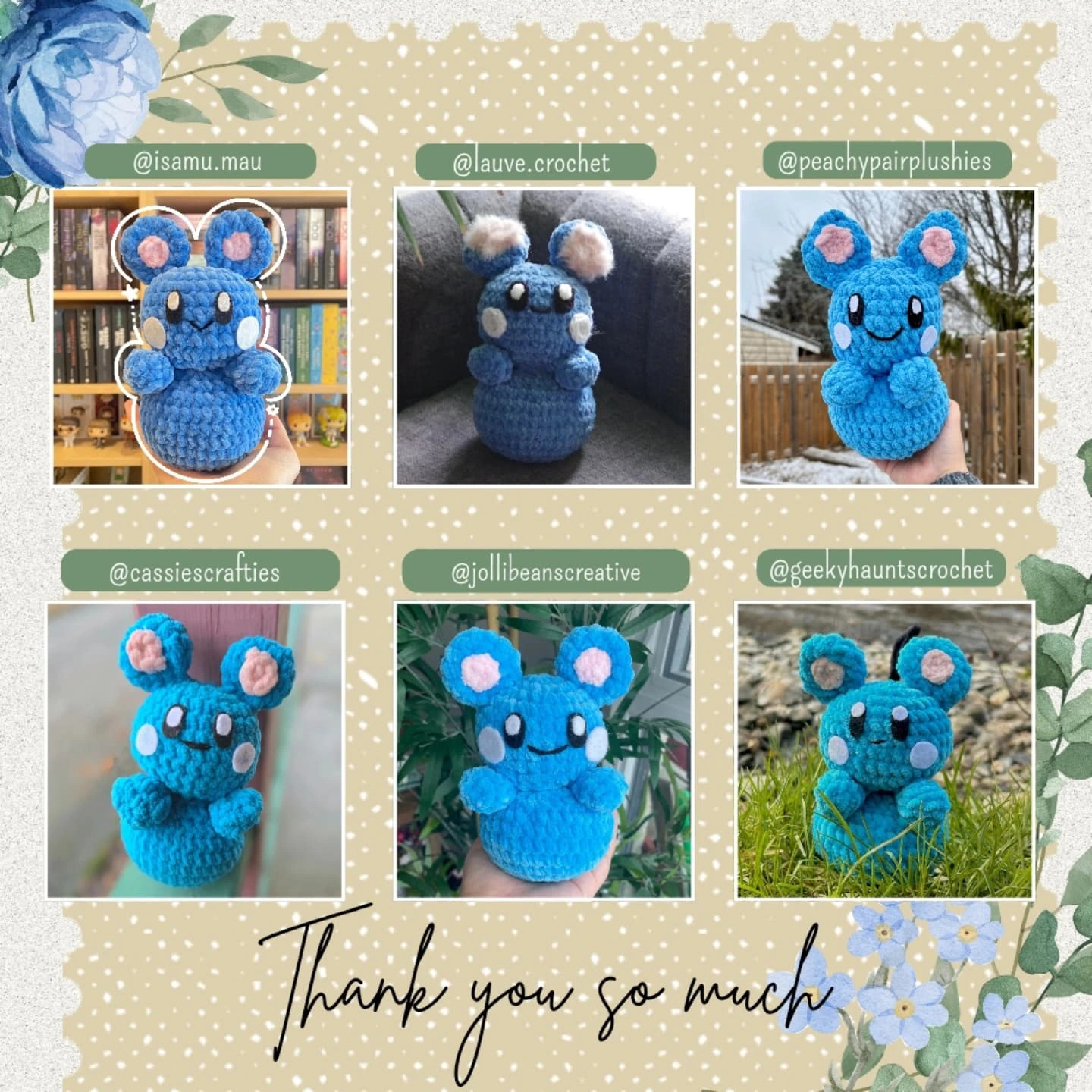Free Crochet Pattern: Adorable Mouse Amigurumi