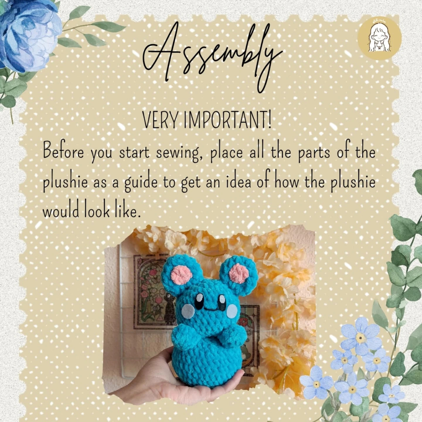 Free Crochet Pattern: Adorable Mouse Amigurumi