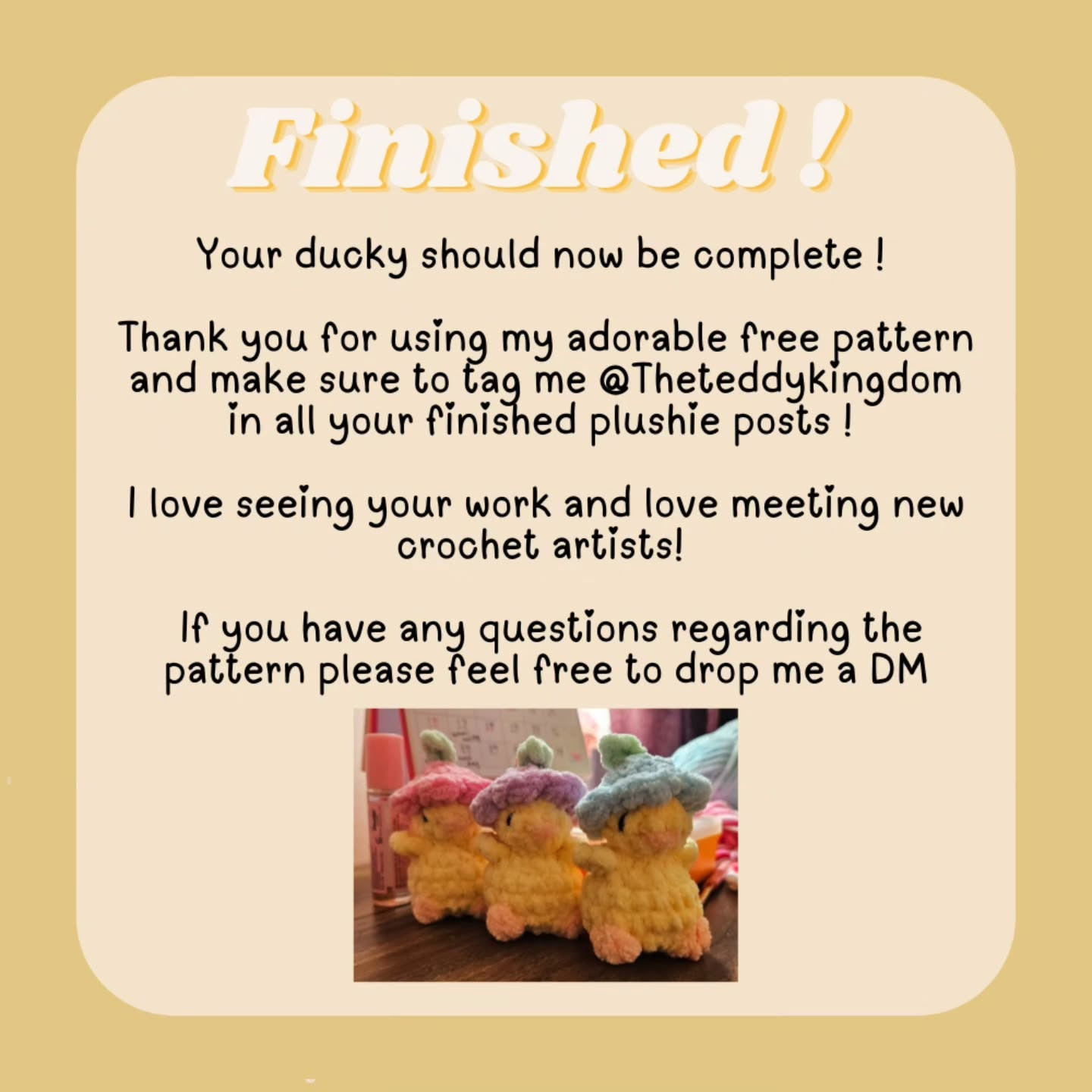 Free Crochet Pattern: Adorable Mushroom Chick Amigurumi