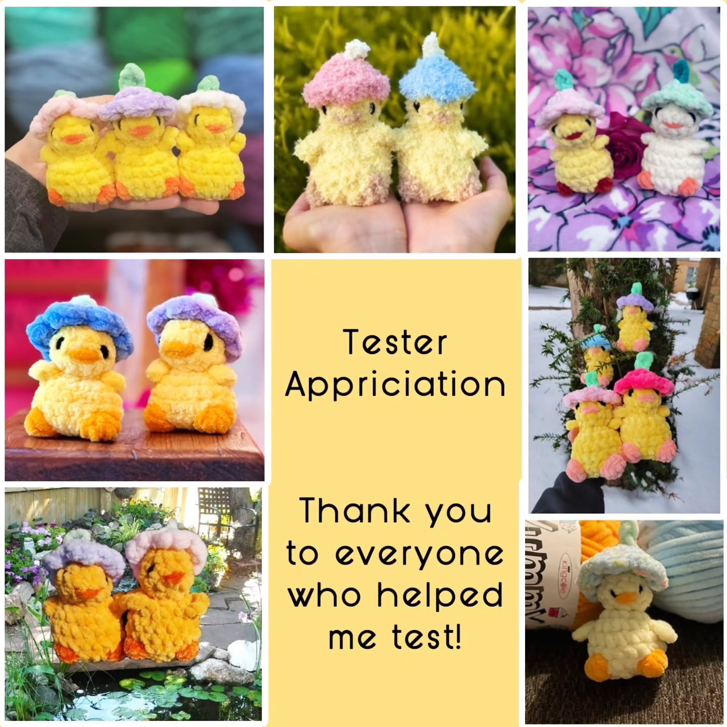 Free Crochet Pattern: Adorable Mushroom Chick Amigurumi