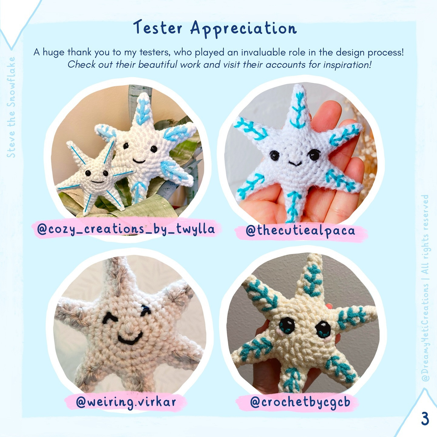 Free Crochet Pattern: Adorable No-Sew Snowflakes
