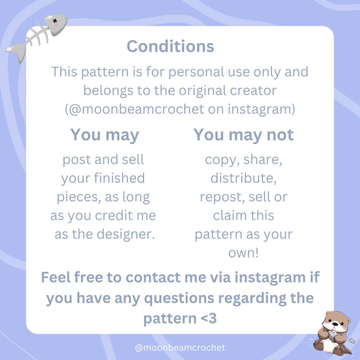Free Crochet Pattern: Adorable Otter Amigurumi