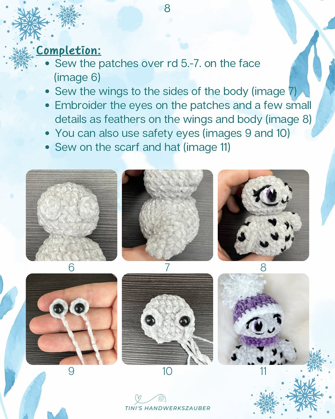 Free Crochet Pattern: Adorable Owl Emmy Amigurumi