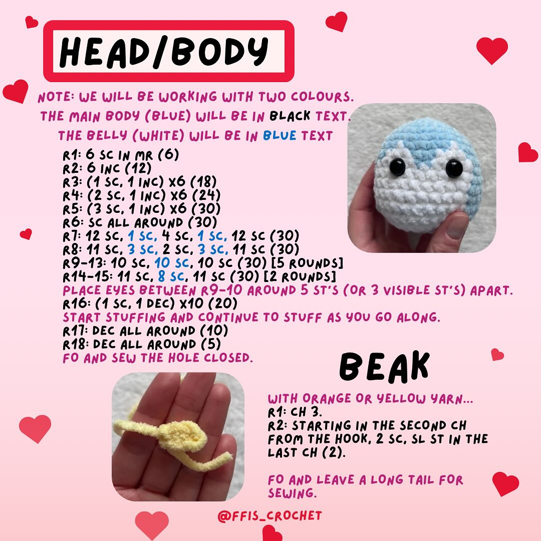 Free Crochet Pattern: Adorable Penny the Penguin Amigurumi