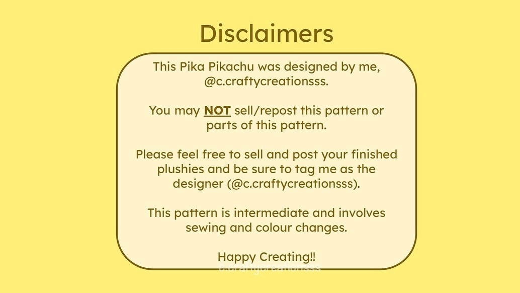 Free Crochet Pattern: Adorable Pika Pikachu