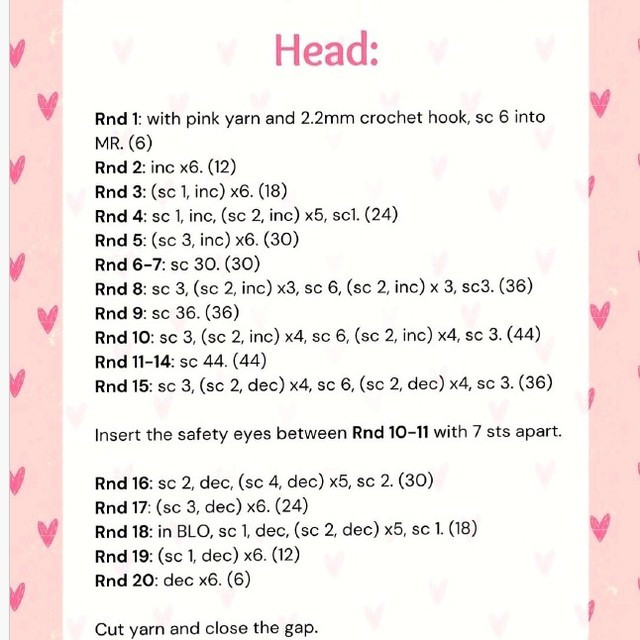 Free Crochet Pattern: Adorable Pink Bear with Heart
