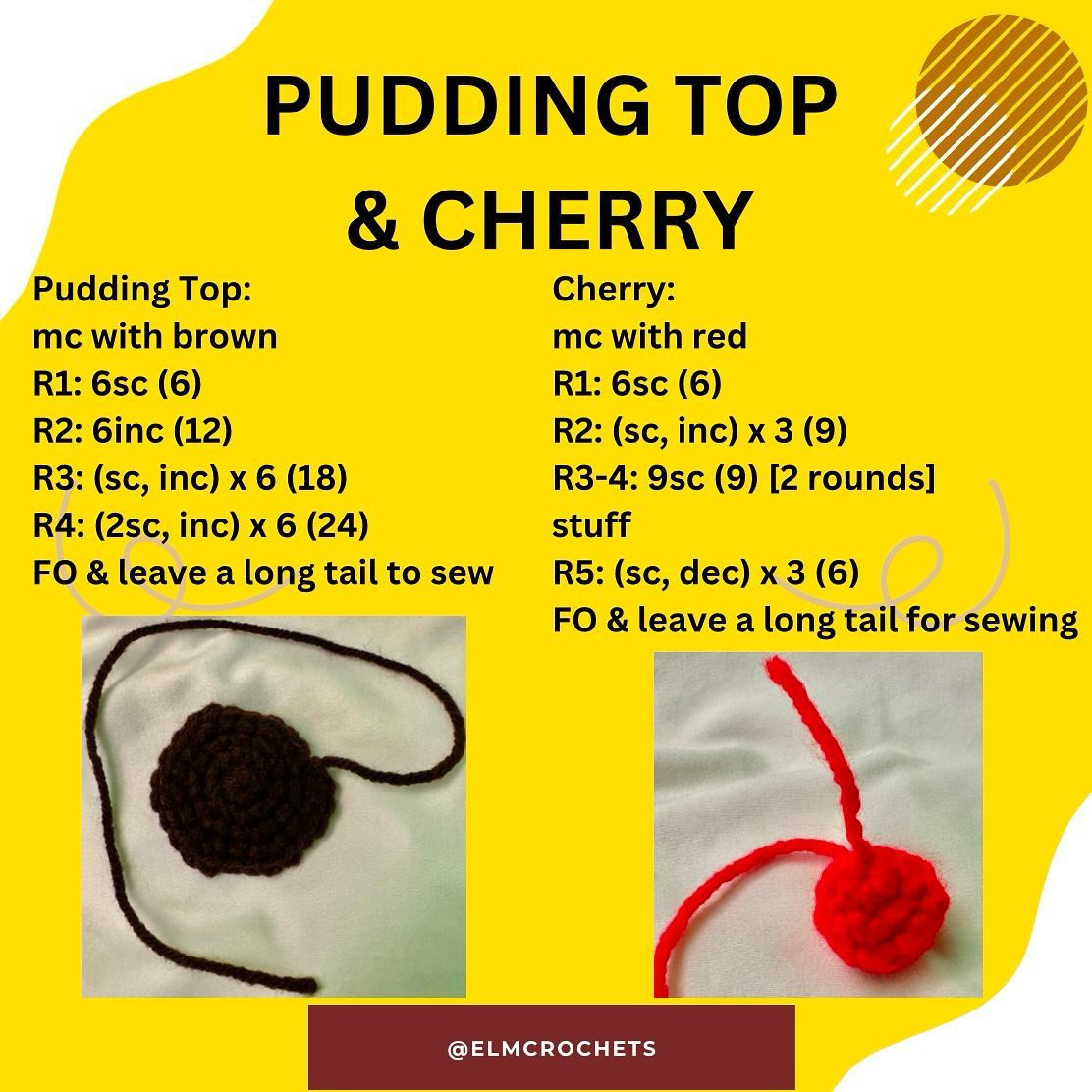 Free Crochet Pattern: Adorable Pudding Dog Amigurumi