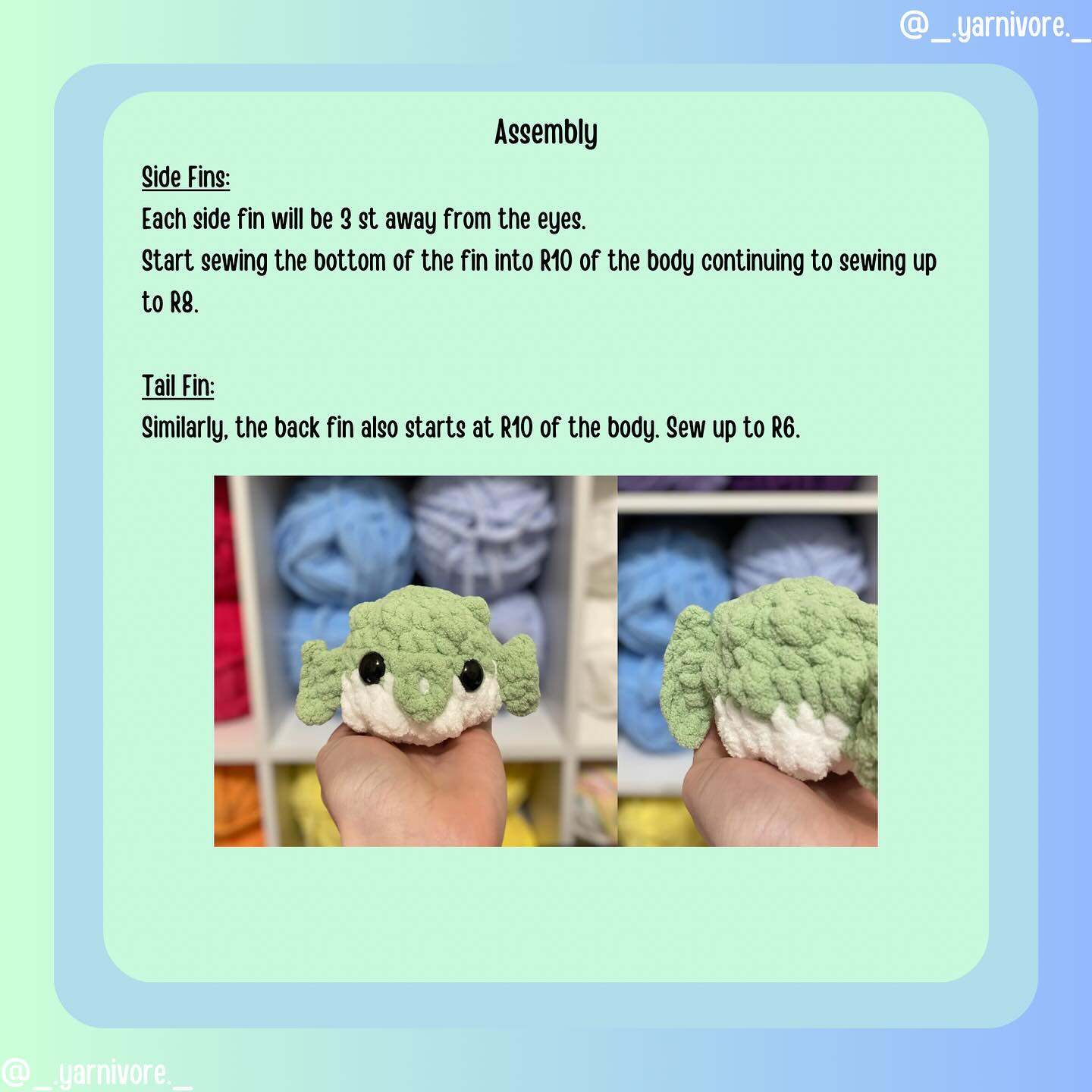Free Crochet Pattern: Adorable Puffy Fish Amigurumi