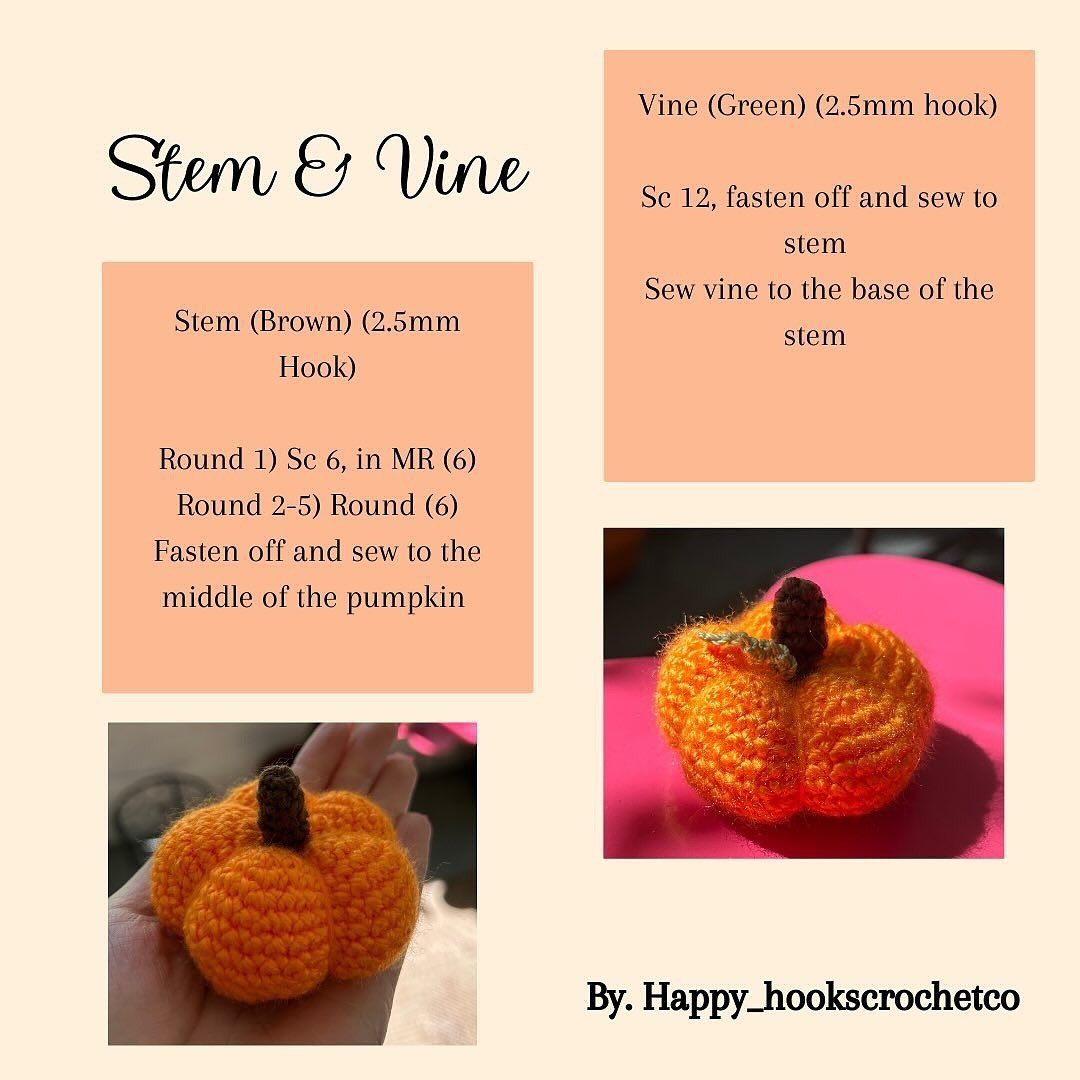 Free Crochet Pattern: Adorable Pumpkin Turtle Amigurumi