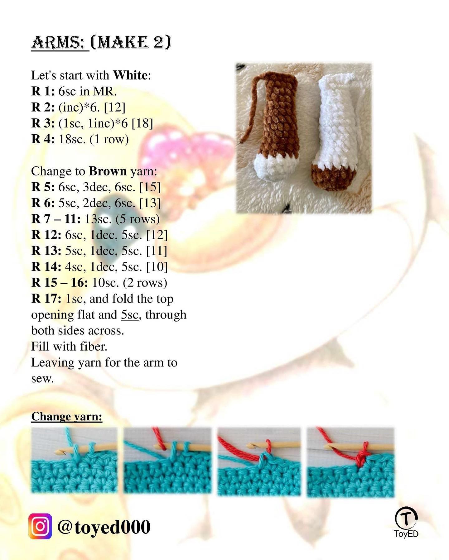 Free Crochet Pattern: Adorable Puppy Amigurumi 🐶 Free Crochet Pattern 🐶