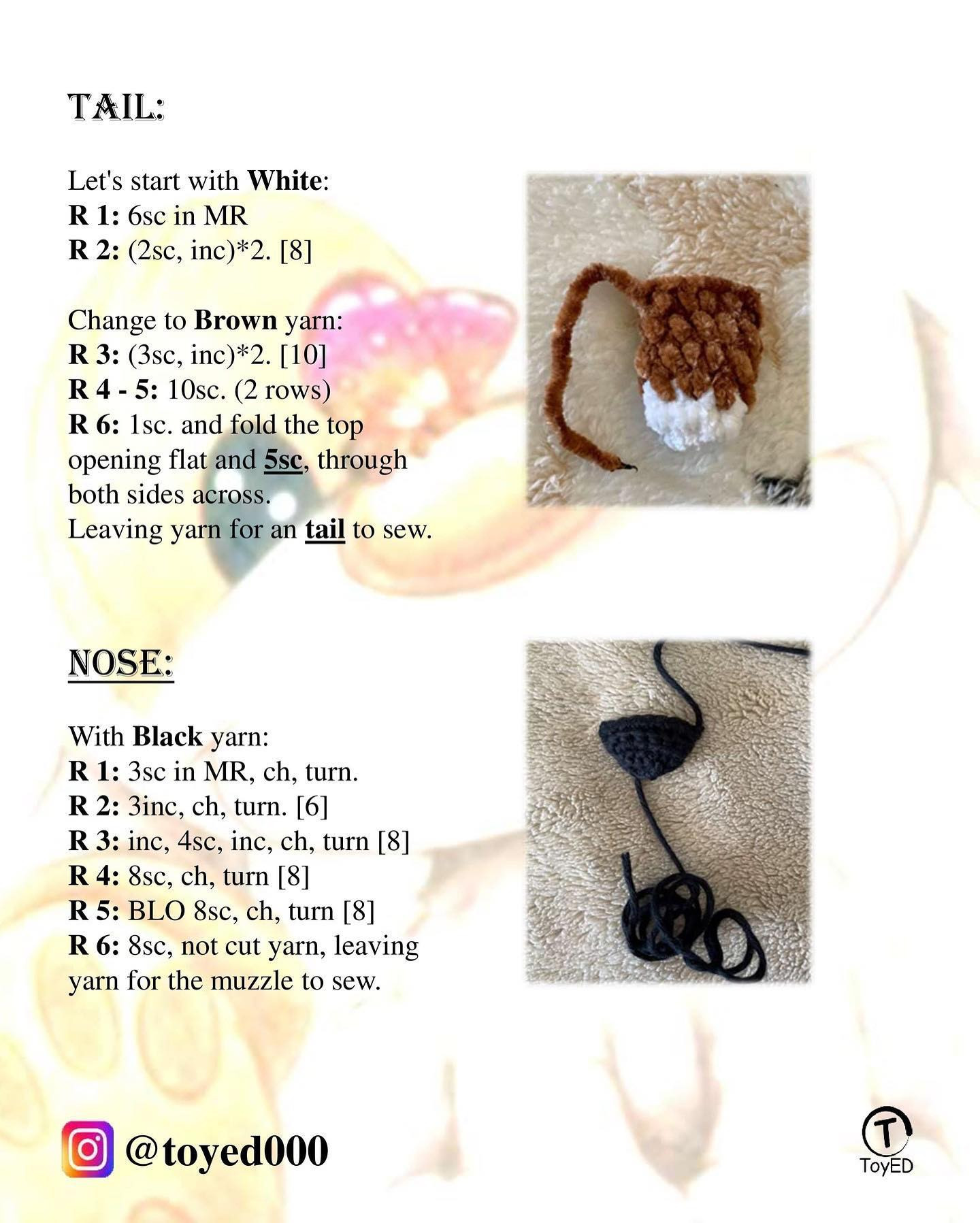 Free Crochet Pattern: Adorable Puppy Amigurumi 🐶 Free Crochet Pattern 🐶