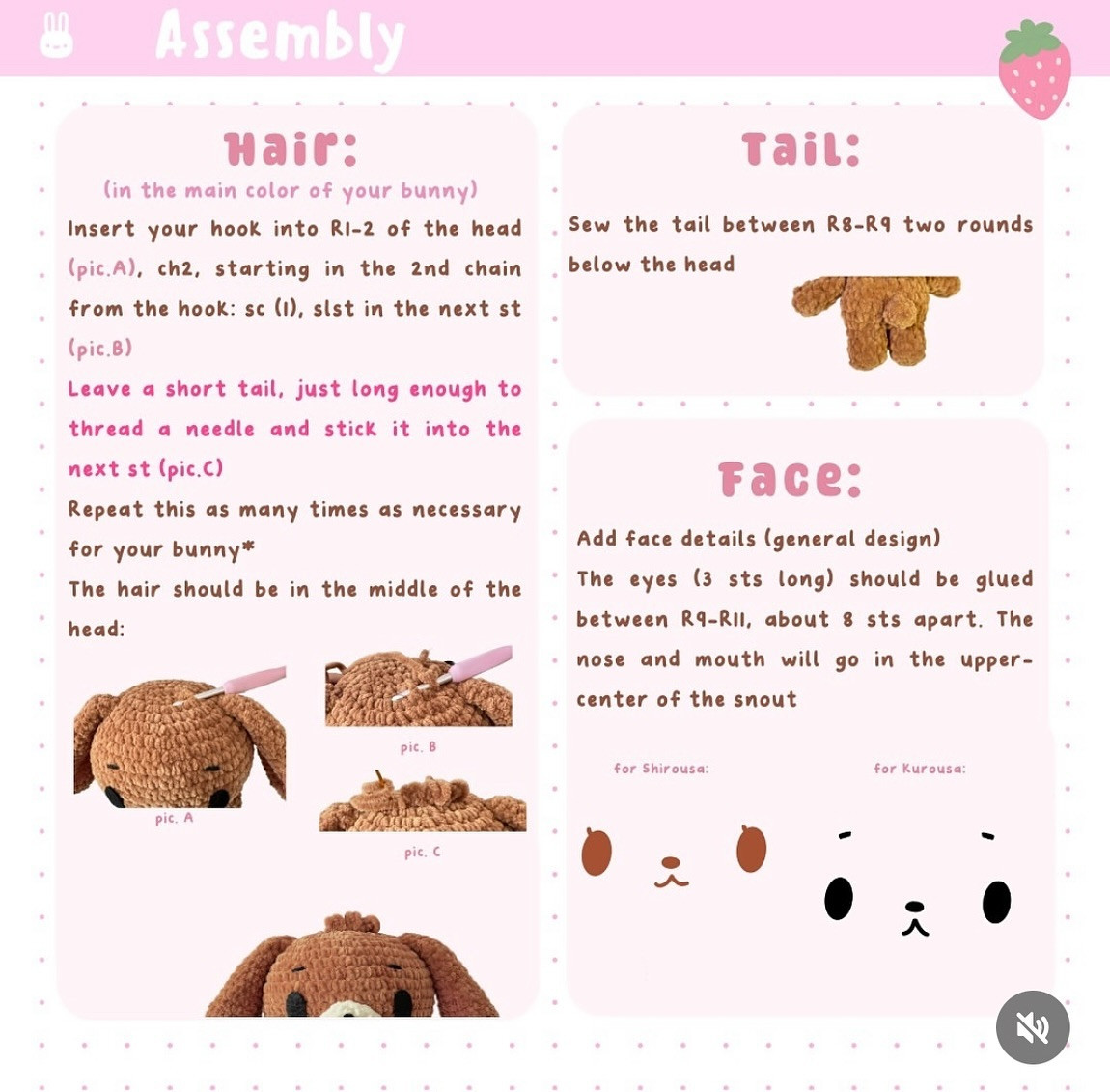 Free Crochet Pattern: Adorable Puppy & Bunny Amigurumi