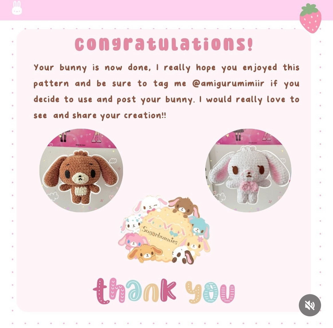 Free Crochet Pattern: Adorable Puppy & Bunny Amigurumi