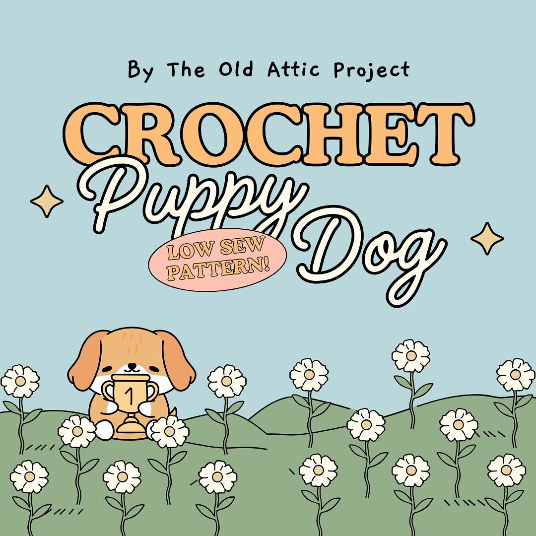 Free Crochet Pattern: Adorable Puppy Dog