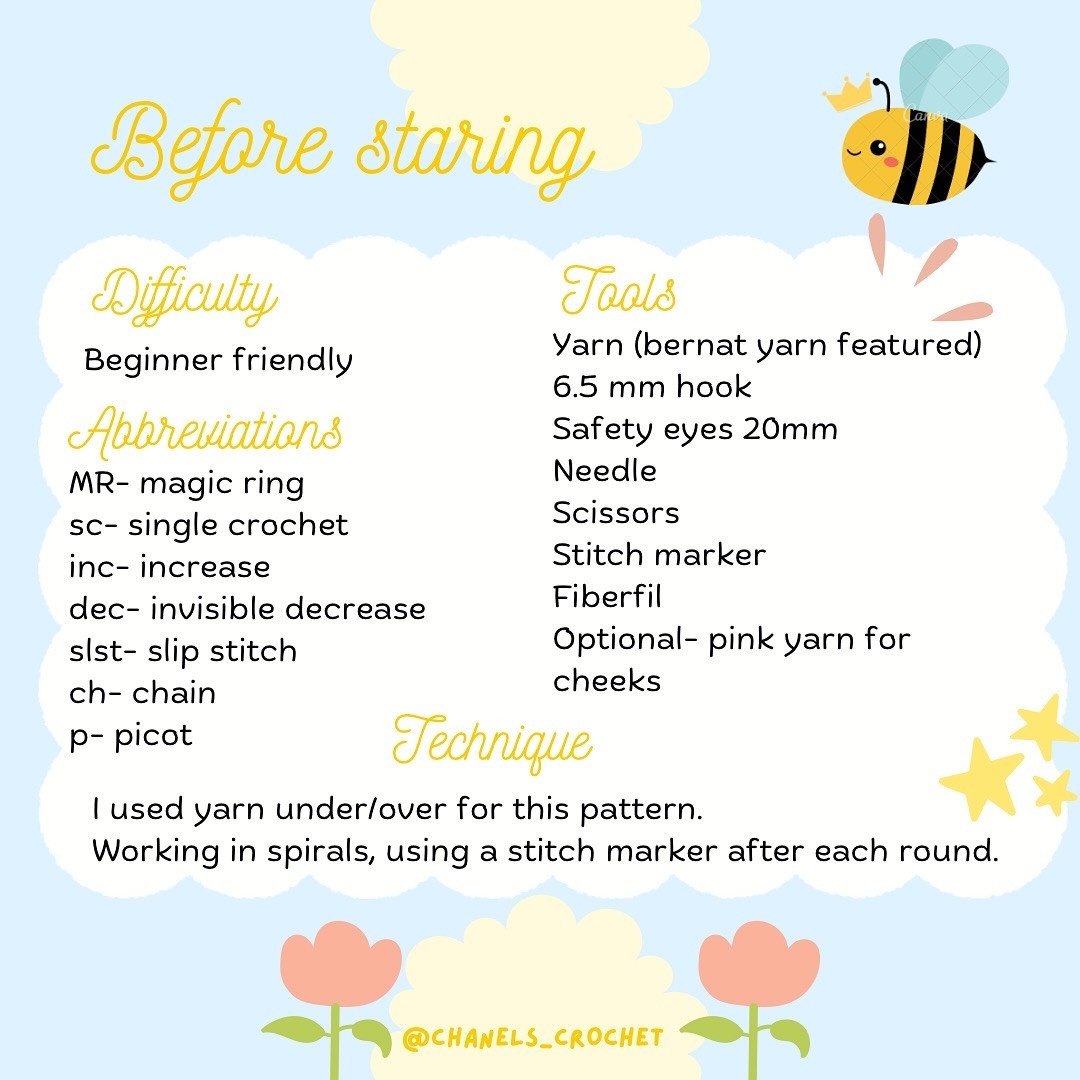 Free Crochet Pattern: Adorable Queen Bee Amigurumi