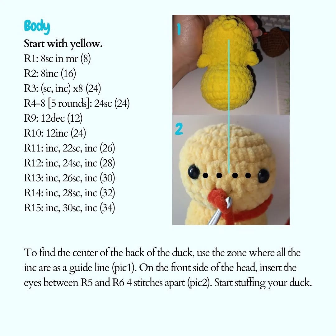 Free Crochet Pattern: Adorable Rubber Ducks!