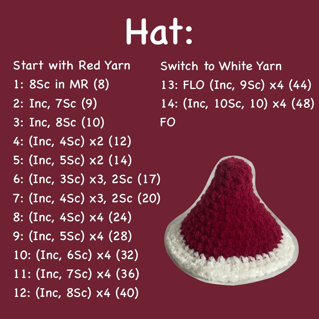 Free Crochet Pattern: Adorable Santa Ghost Amigurumi