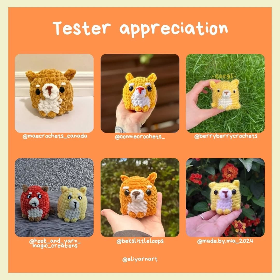 Free Crochet Pattern: Adorable Shiba Inu & Fox Amigurumi