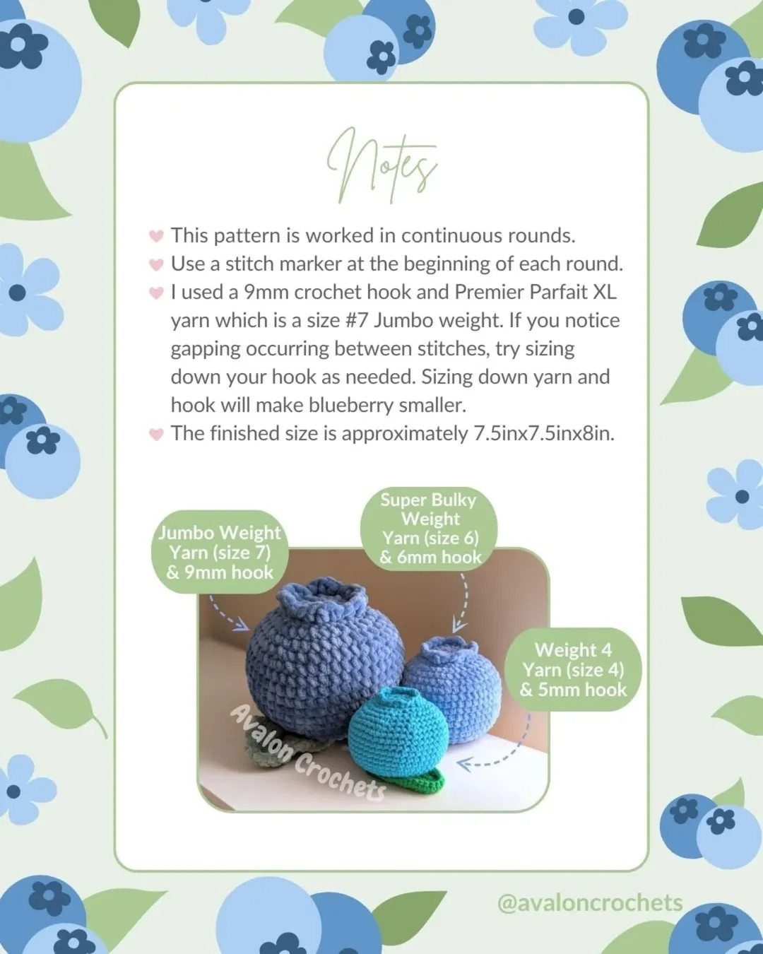 Free Crochet Pattern: Adorable Small Blueberry Pillow