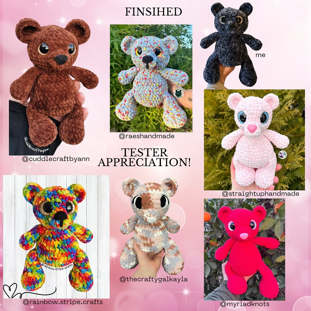Free Crochet Pattern: Adorable Snuggle Bears!