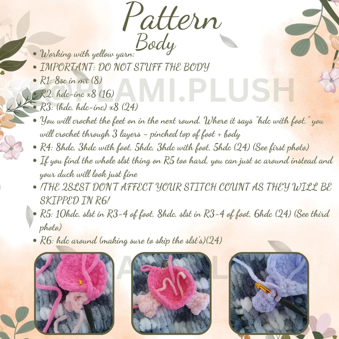 Free Crochet Pattern: Adorable Spring Chick