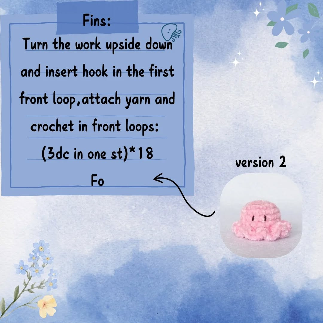 Free Crochet Pattern: Adorable Stacked Ice Cream Octopuses