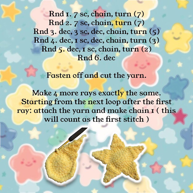 Free Crochet Pattern: Adorable Star Pillow Cat