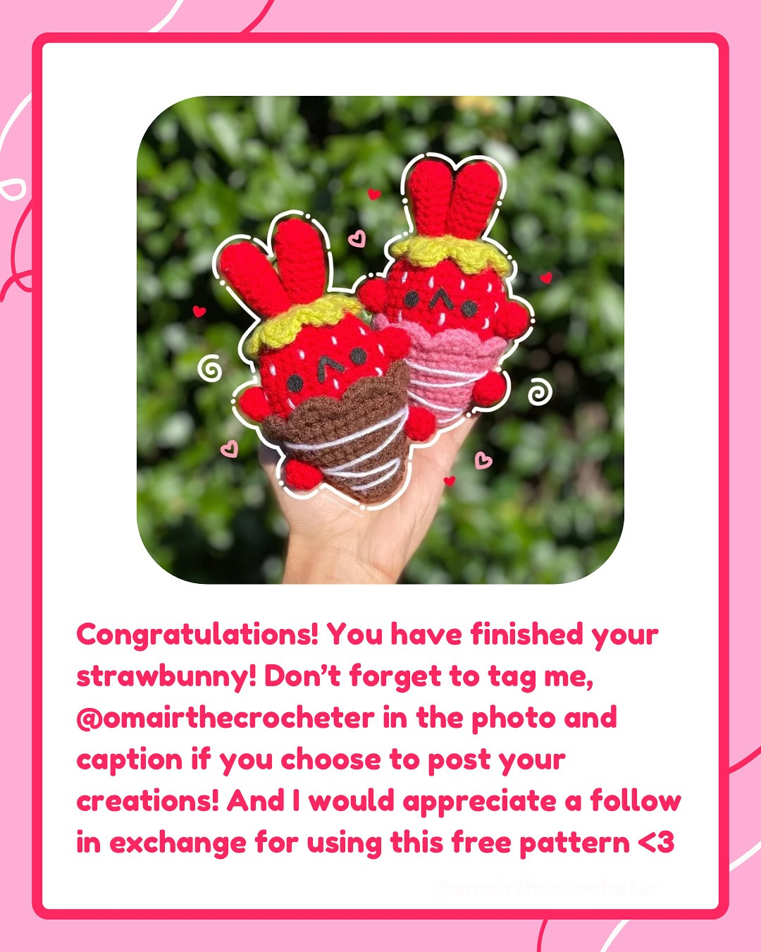 Free Crochet Pattern: Adorable Strawberry Amigurumi!
