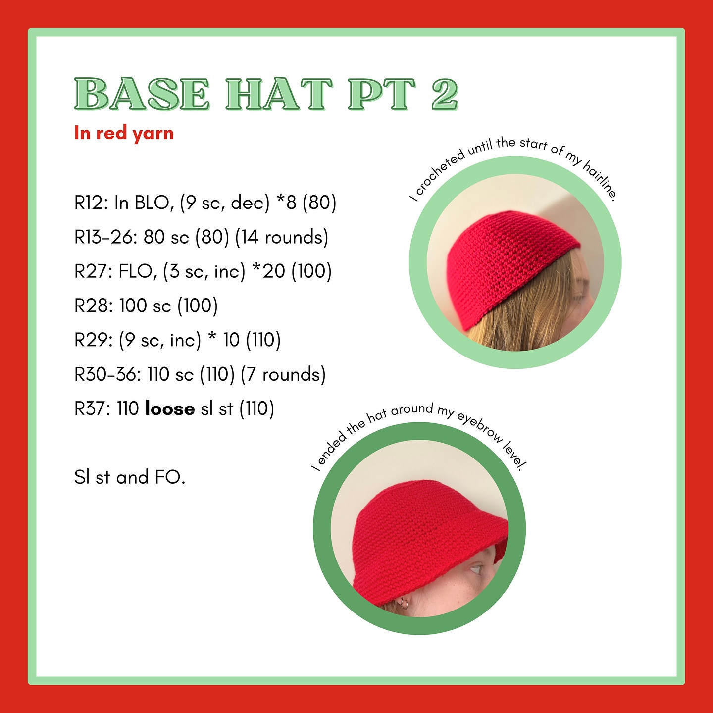 Free Crochet Pattern: Adorable Strawberry Bucket Hat
