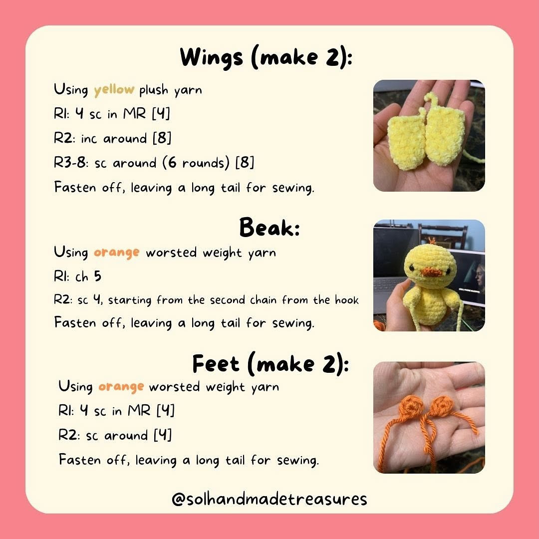 Free Crochet Pattern: Adorable Strawberry Ducklings