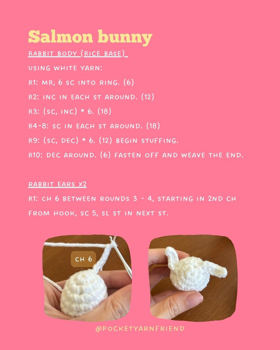 Free Crochet Pattern: Adorable Sushi Animals