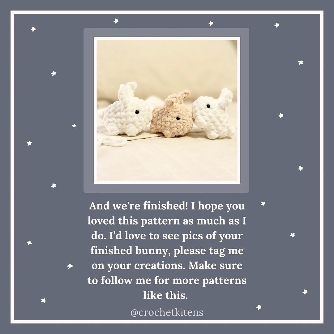 Free Crochet Pattern: Adorable Tiny Bunny