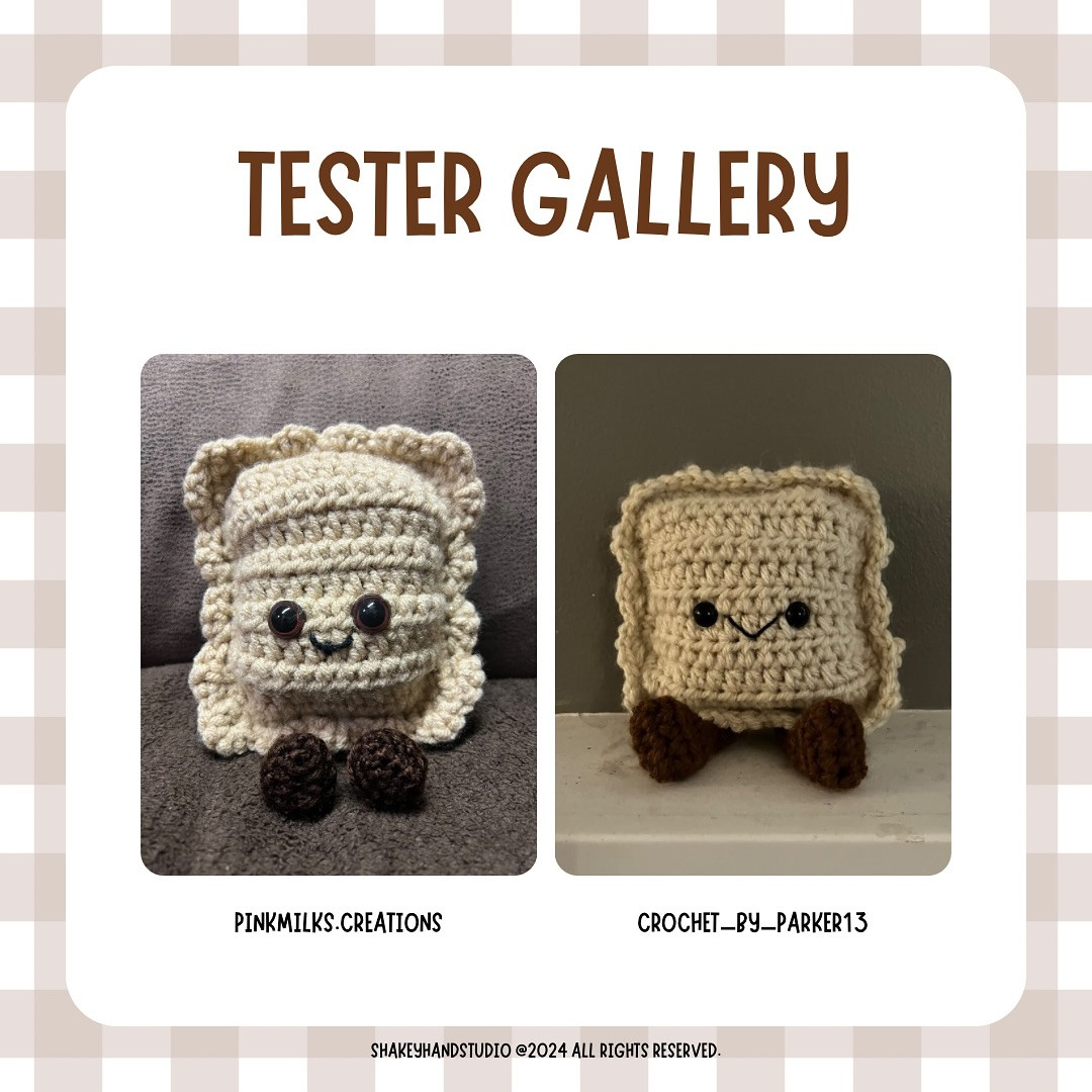 Free Crochet Pattern: Adorable Toasty Amigurumi